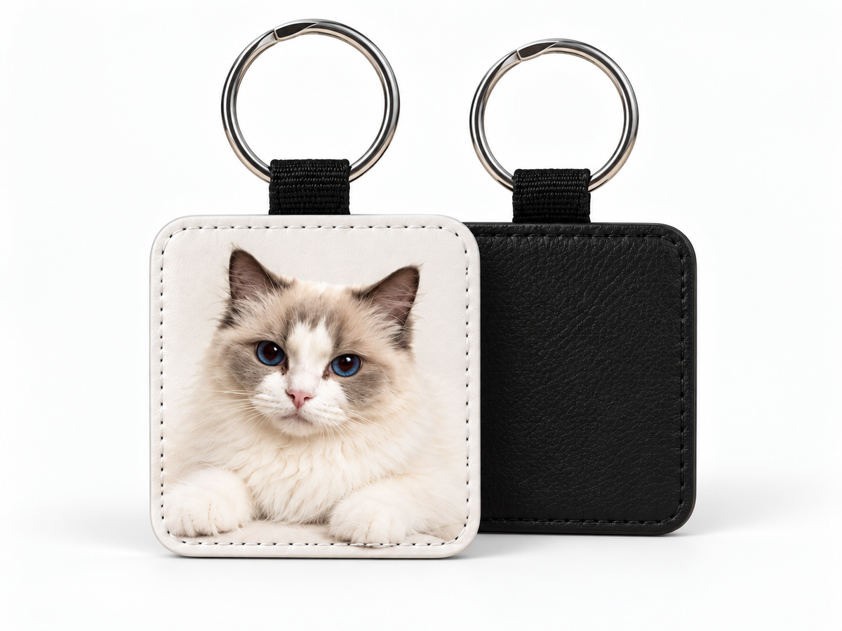 Personalized Pet Photo Keychain