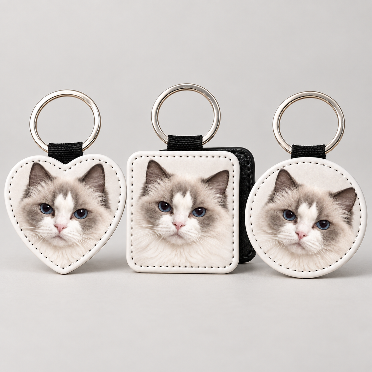 Personalized Pet Photo Keychain