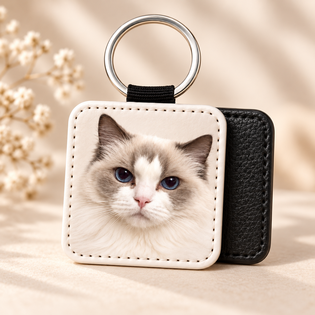 Personalized Pet Photo Keychain
