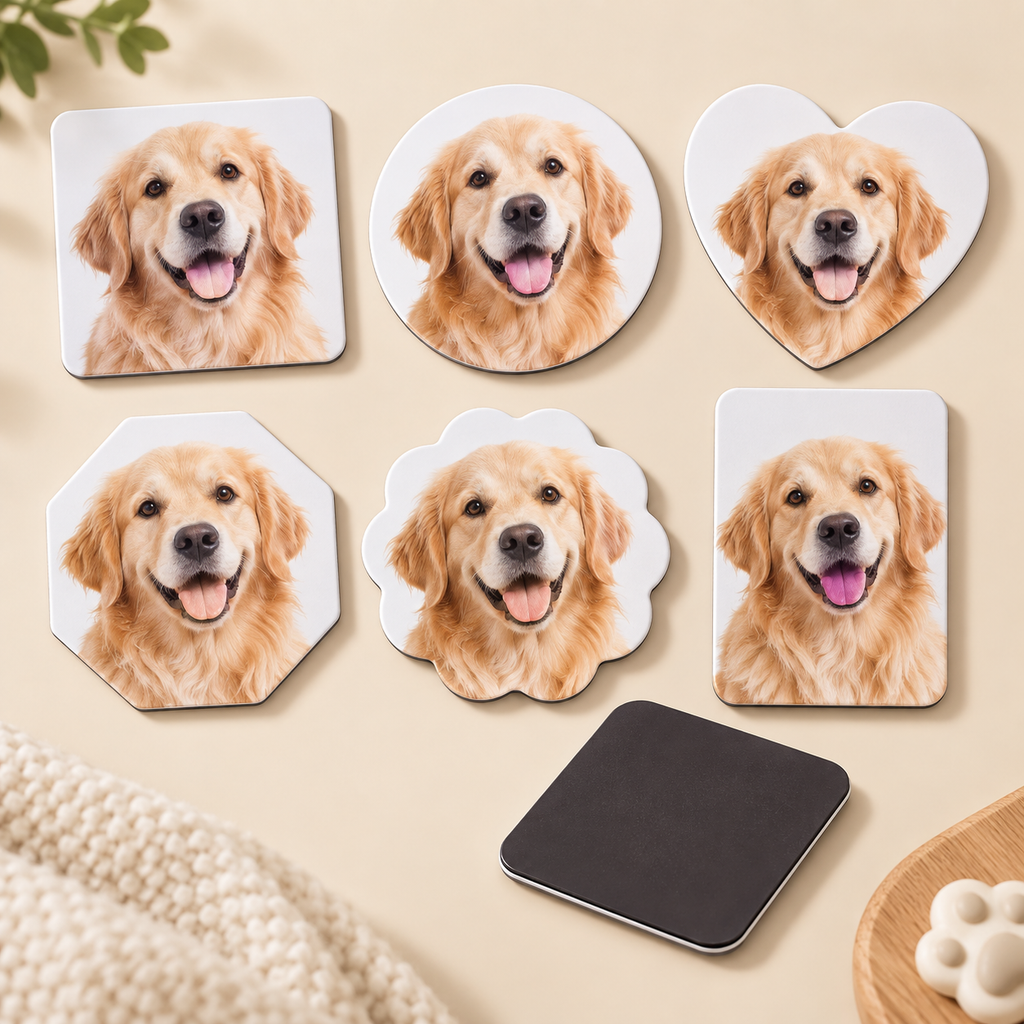 Personalized Pet Photo Fridge Magnet