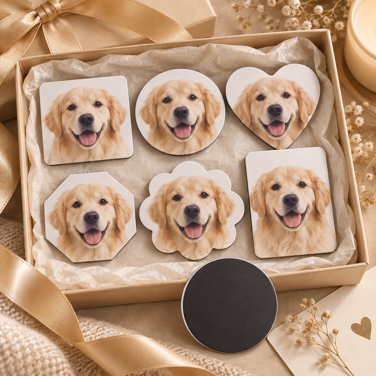 Personalized Pet Photo Fridge Magnet