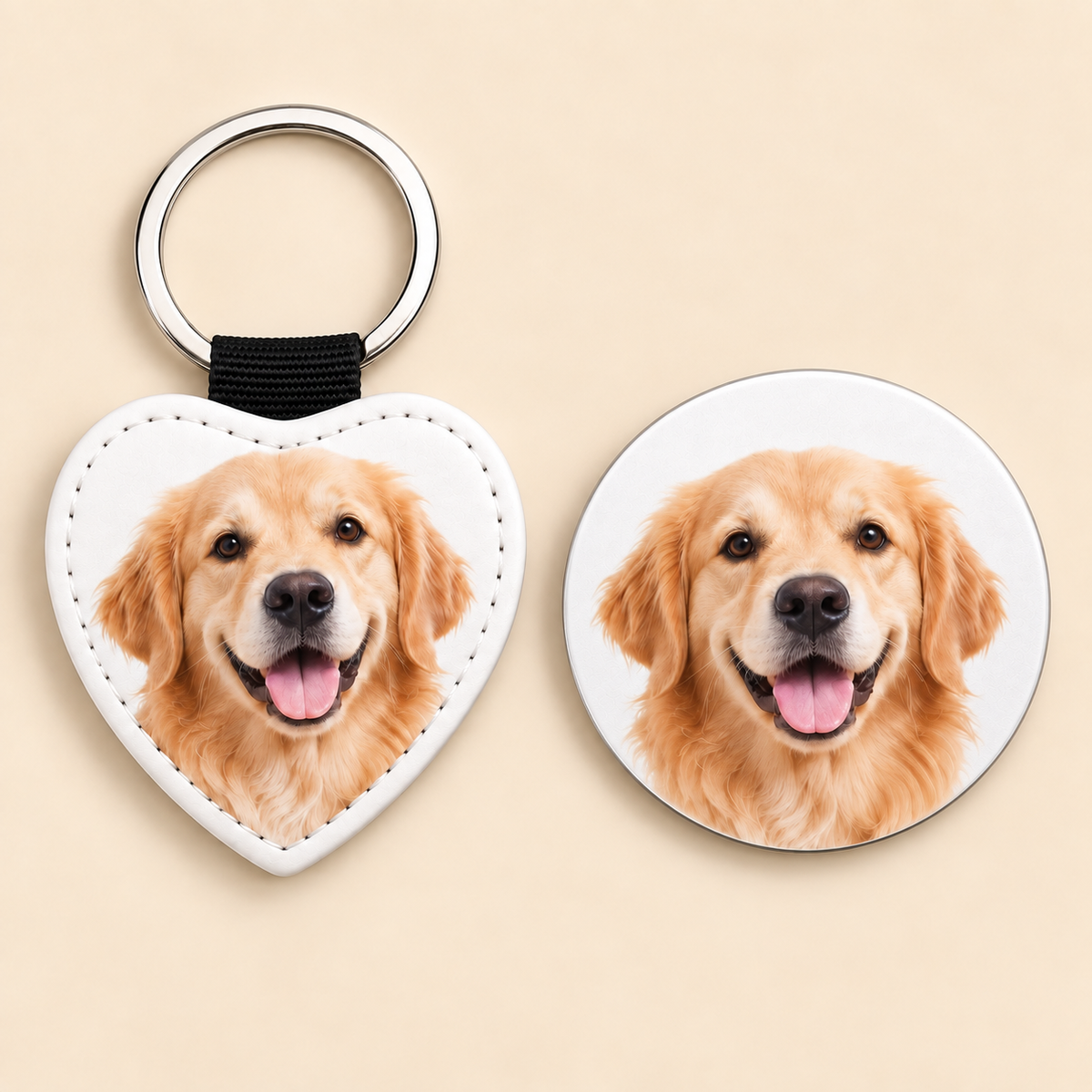 Personalized Pet Gift Box – Keychain + Fridge Magnet