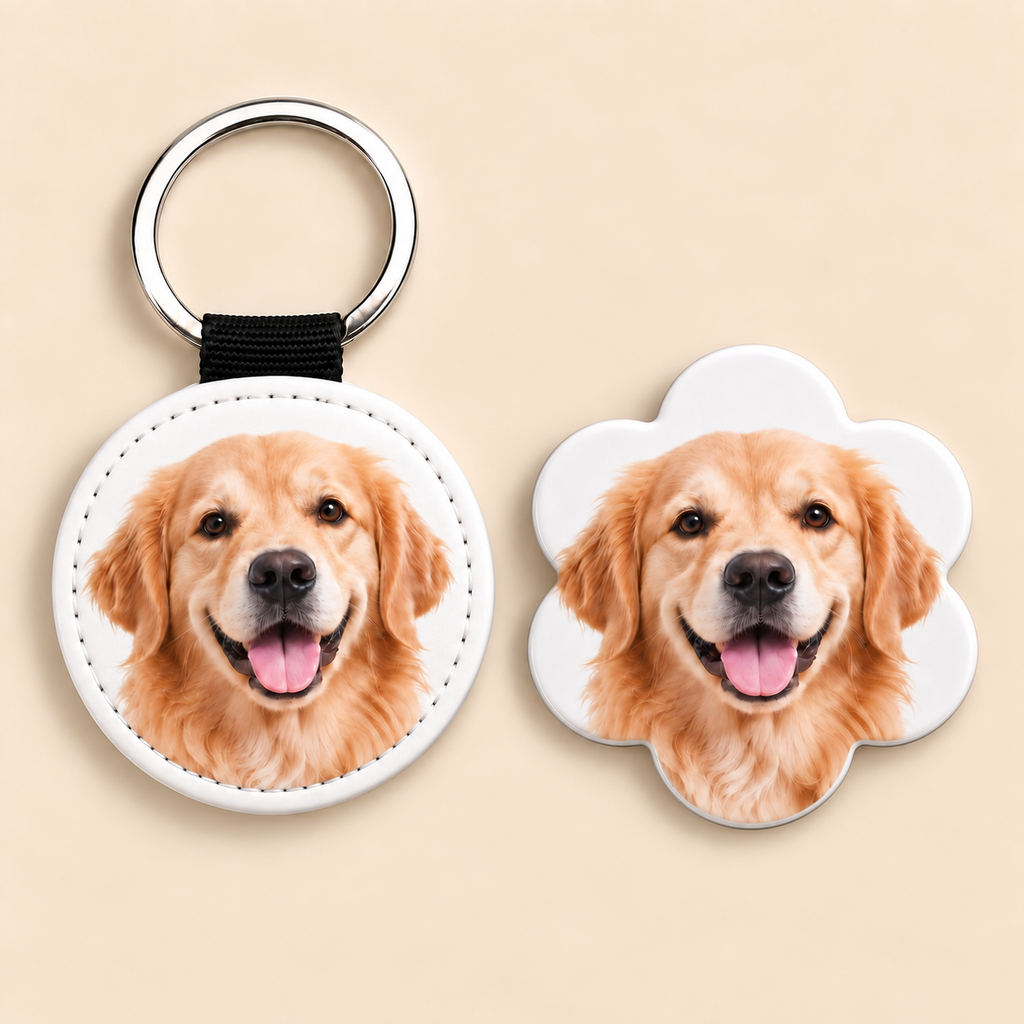 Personalized Pet Gift Box – Keychain + Fridge Magnet