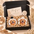 Personalized Pet Gift Box – Keychain + Fridge Magnet