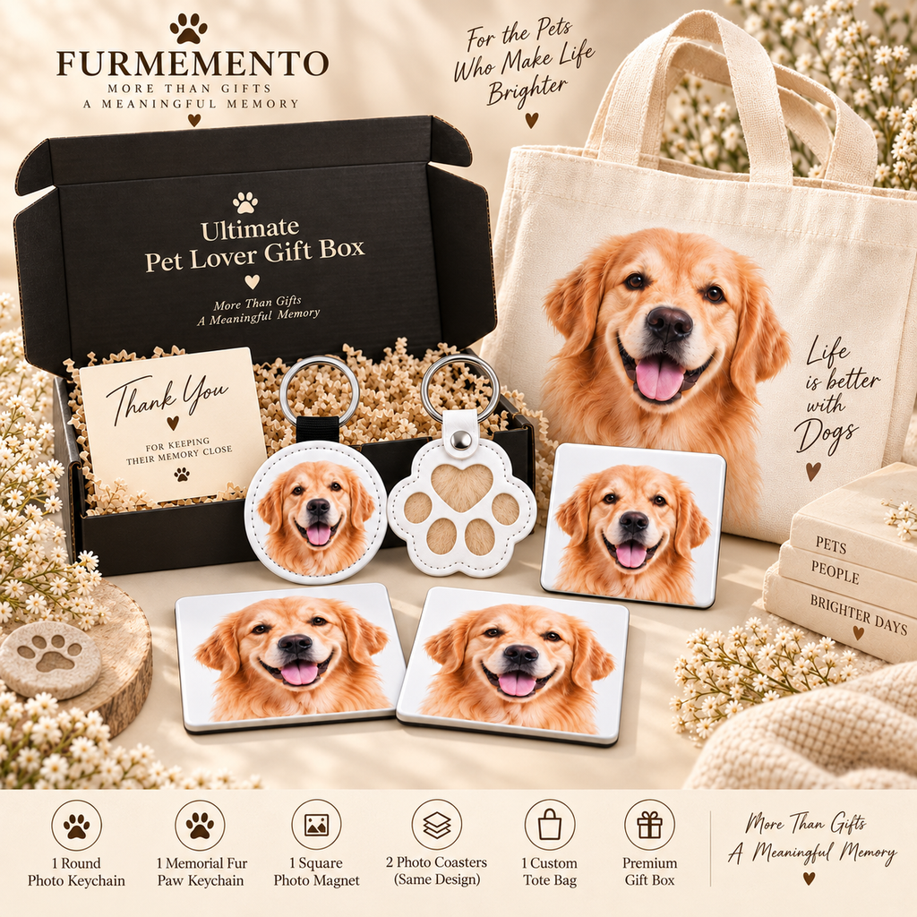 Ultimate Pet Lover Gift Box – Personalized Pet Keepsake Set