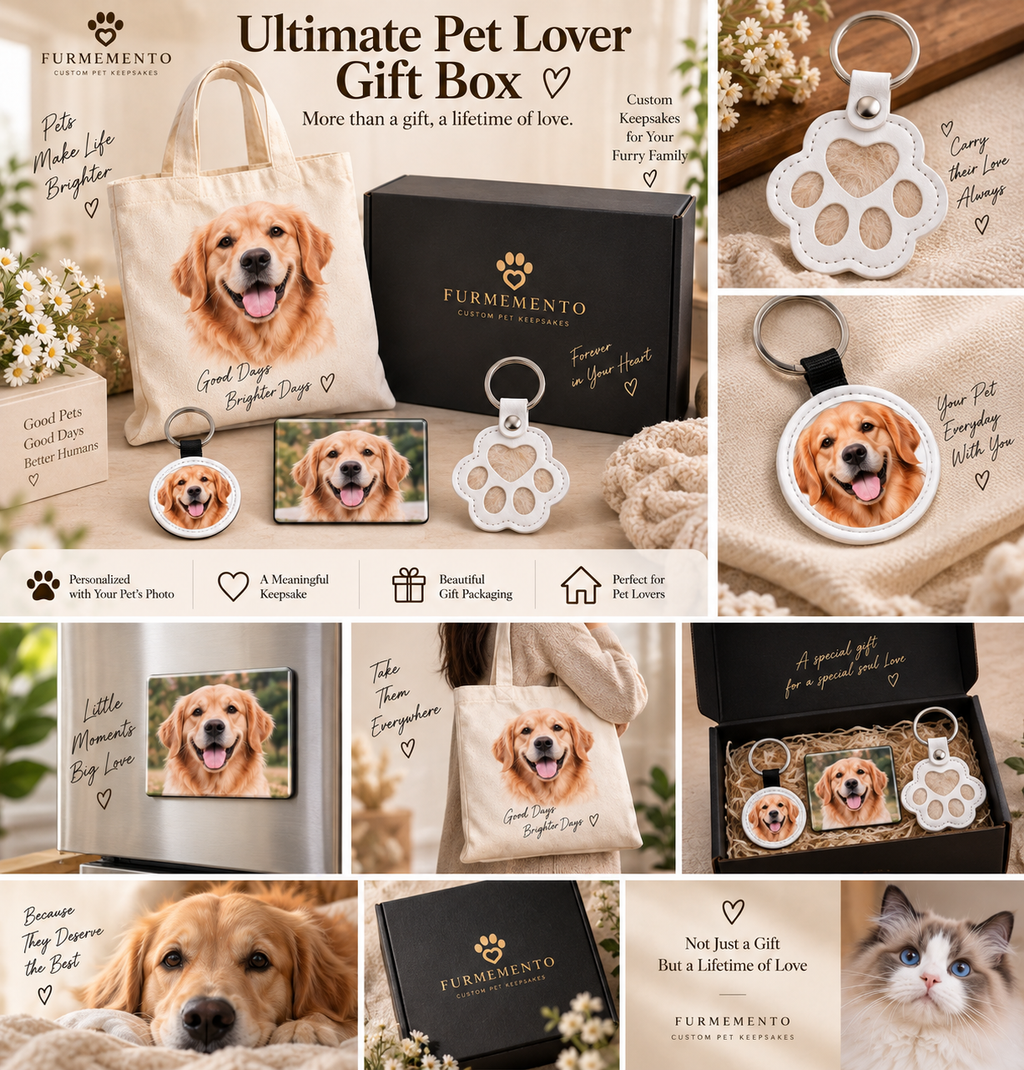 Ultimate Pet Lover Gift Box – Personalized Pet Keepsake Set