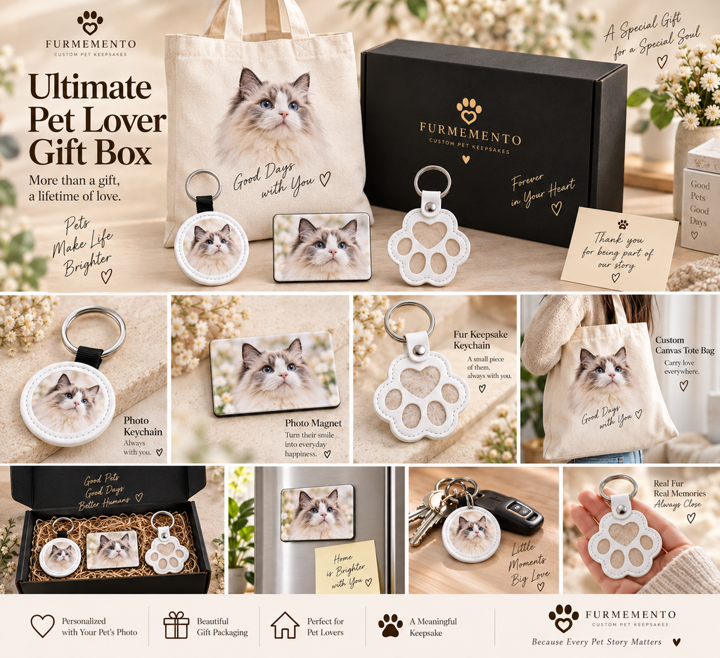 Ultimate Pet Lover Gift Box – Personalized Pet Keepsake Set