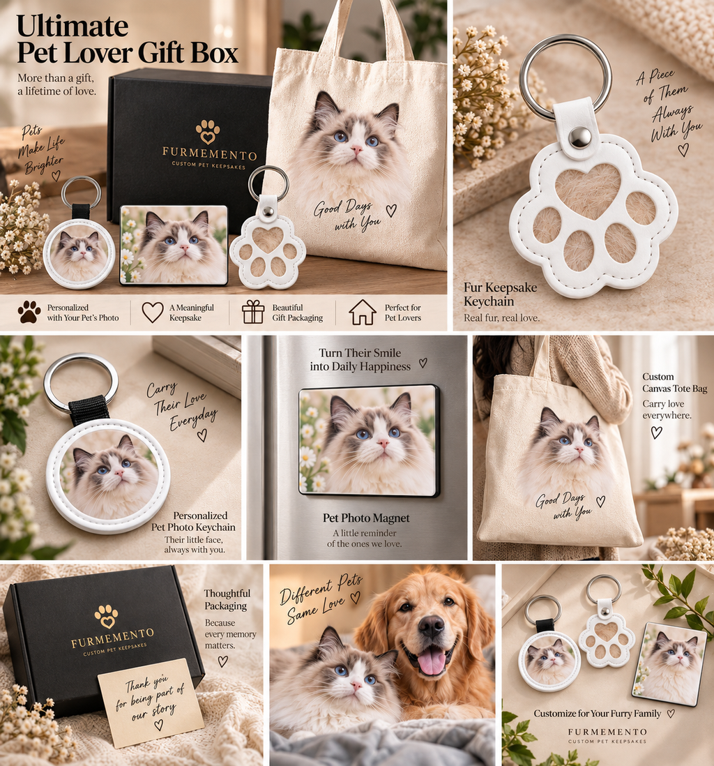 Ultimate Pet Lover Gift Box – Personalized Pet Keepsake Set